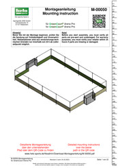helo sports GreenCourt Arena Pro Mounting Instruction