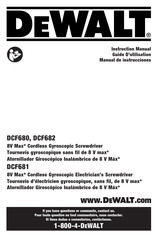 DeWalt DCF680N2 Instruction Manual