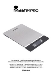 Masterpro BGMP-9058 Instruction Manual
