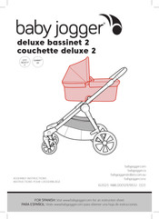 Baby Jogger eco deluxe bassinet 2 Assembly Instructions Manual