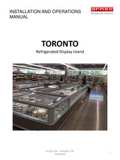 Arneg TORONTO Installation And Operation Manual