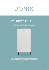 Jonix minimate plus Use And Maintenance Manual
