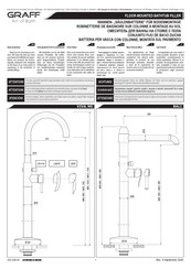 Graff BALI E-2154-LM21N-T Instructions For Assembly And Use