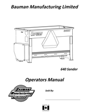 BAUMAN 640 Operator's Manual