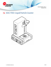 Beckman Coulter HIAC 9703+ Manual