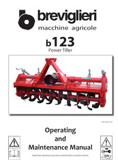 breviglieri b123-205 Operating And Maintenance Manual