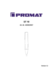 PROMAT 4000828967 Operating Instructions Manual