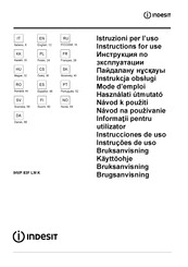 Indesit IHVP 83F LM K Instructions For Use Manual