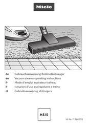 Miele Complete C3 Silence Operating Instructions Manual