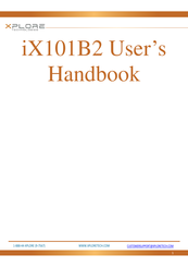 XPLORE TECHNOLOGIES iX101B2 User Handbook Manual