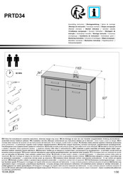 Forte PRTD34 Assembling Instruction
