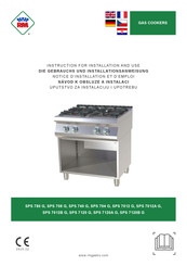 RM SPS 7012 G Instructions For Installation And Use Manual