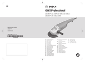 Bosch Professional GWS 22-180 J Original Instructions Manual