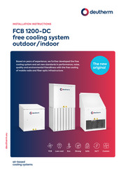deutherm FCB 1200-DC-G4-OD Installation Instructions Manual