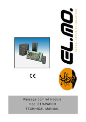 El.Mo ETR-VARCO Technical Manual