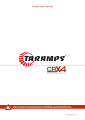 Taramps CRX4 Manual