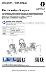 Graco Mark IV XT Operation, Parts, Repair