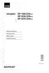 Coop C 335 Instruction Book