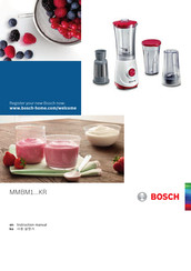 Bosch MMBM1 KR Series Instruction Manual