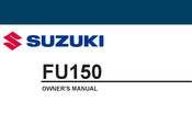 Suzuki FU150 2023 Owner's Manual