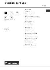 Ariston FX 34.2 L Operating Instructions Manual