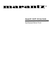 Marantz ST-55 User Manual
