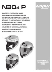 Nolan N30-4 VP Safety And Instructions For Use