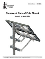 Tamarack Solar UNI-SP/03X Installation Manual