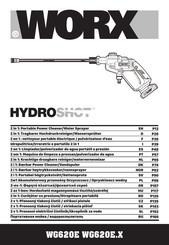Worx Nitro HYDROSHOT WG620E Original Instructions Manual