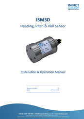 Impact Subsea ISM3D Installation & Operation Manual