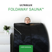 UltraLux FOLDAWAY SAUNA User Manual