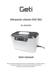 Geti GUC 801 User Manual