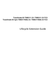 Acer TMB311-33 Lifecycle Extension Manual