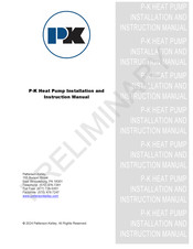 PK EvoHP HP700 Installation And Instruction Manual