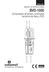 Sofamel BVD-1000 User Manual