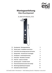 eisl EL-BAD-DP-60033A 0720 Installation Instructions Manual
