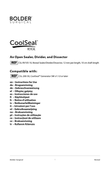 Bolder Surgical CoolSeal CSL-RV105-10 Instructions For Use Manual