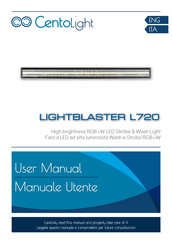 CentoLight LIGHTBLASTER L720 User Manual