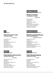Indesit XC 902 GH DC.3 S Operating Instructions Manual
