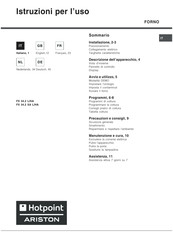Hotpoint Ariston FX 34.2 L/HA Operating Instructions Manual