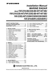 Furuno FAR-2318-NXT Installation Manual