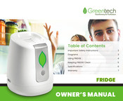 GreenTech FRIDGE Owner's Manual