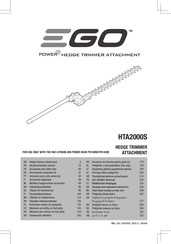 EGO HTA2000S Manual