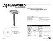 Playworld Systems 0132 Series Installation Instructions Manual