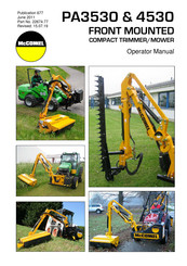 McConnel PA3530 Operator's Manual