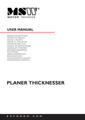 MSW Motor Technics MSW-WOBD-1500L User Manual