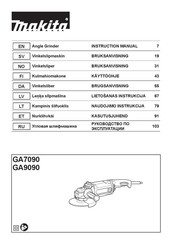 Makita GA9090 Instruction Manual
