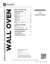 GE PK7800 Owner's Manual