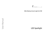 Stairville BEL4 Battery Event Light 4x15W User Manual