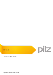 Pilz PIT si1.2 Operating Manual